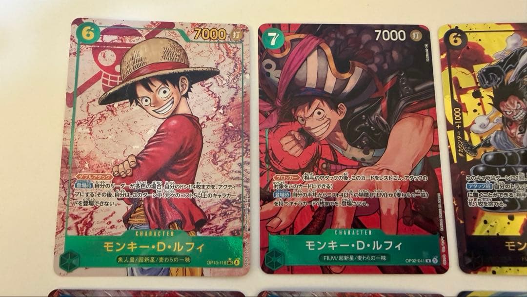 ワンピースカード ルフィ プロモ パラレル