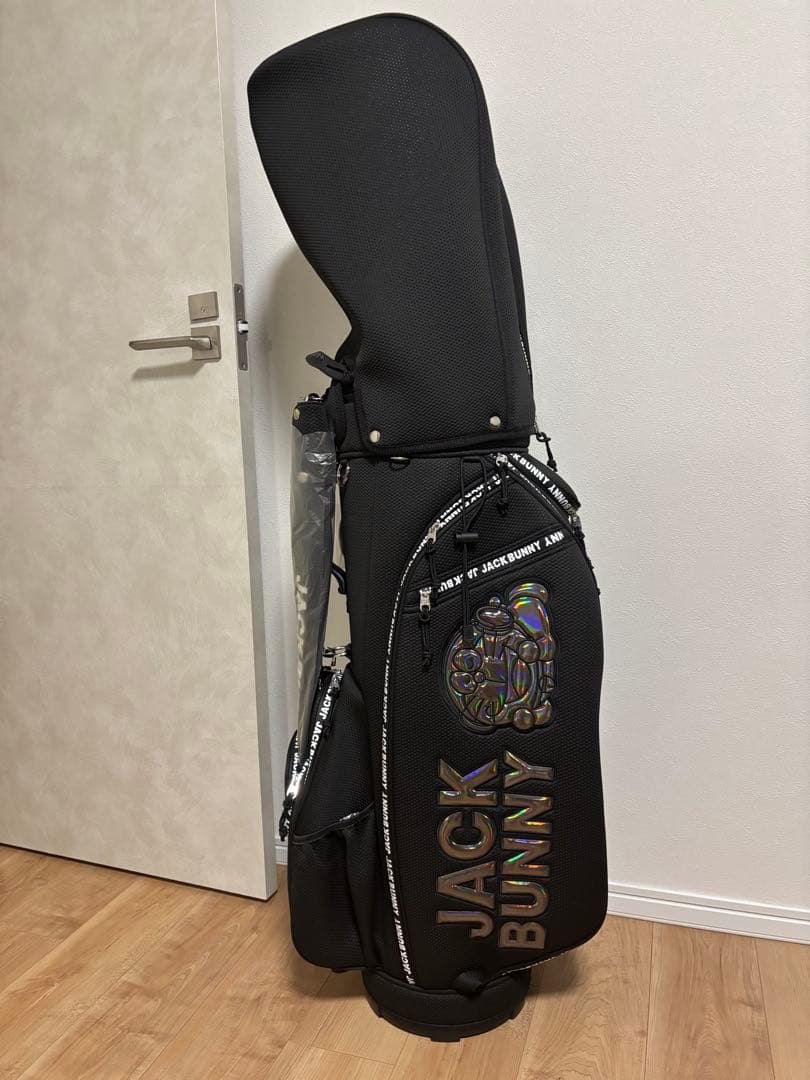 JACK BUNNY ドラえもんシリーズ202年　ブラックキャディバッグ