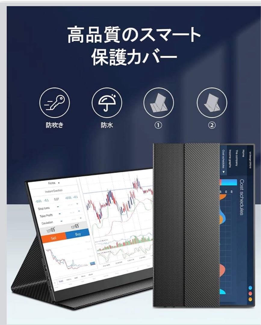 CNBANANポータブルモニター モバイルモニター　16インチ 2.5K 3:2