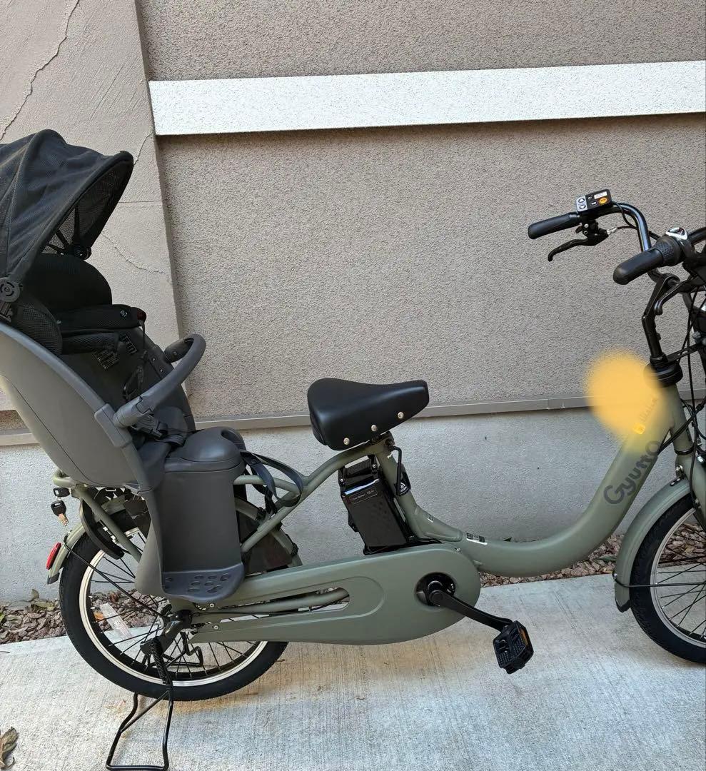 Panasonic×コンビ　電動自転車子乗せ後部シートのみ