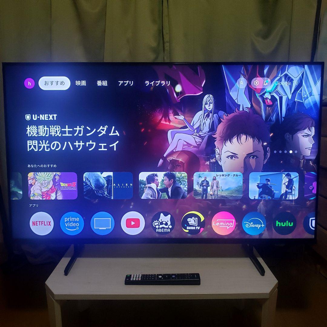SONY BRAVIA4K液晶テレビKJ-50X80L/2023年製[超美品]
