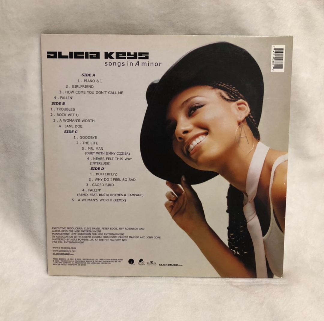 貴重 ALICIA KEYS/Song in A minor 2LP 限定盤