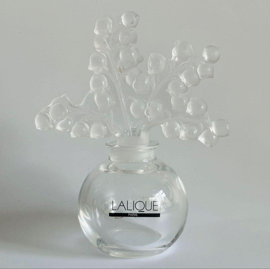 【未使用★美品】ルネ ラリック 香水瓶 クレールフォンテーヌ すずらん