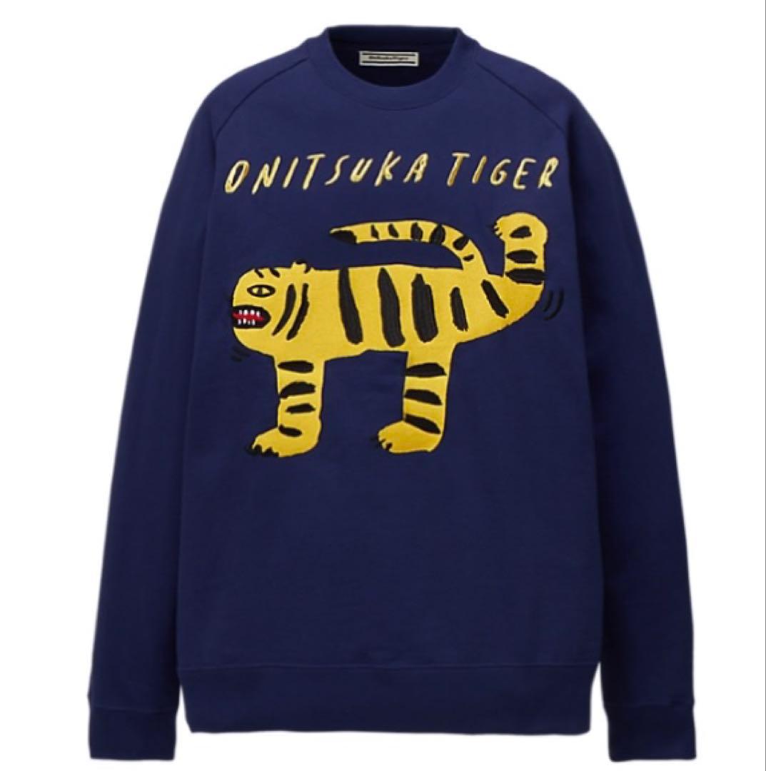 【新品未使用】⭐︎オニツカタイガー⭐︎ロゴ入りスウェット⭐︎