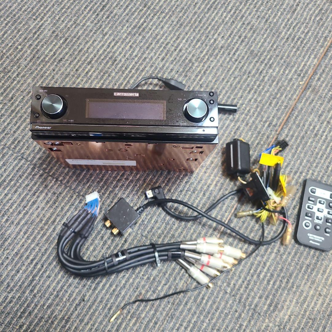 パイオニア DEH-P01と RCA出力 ハーネス MOGAMI 2549