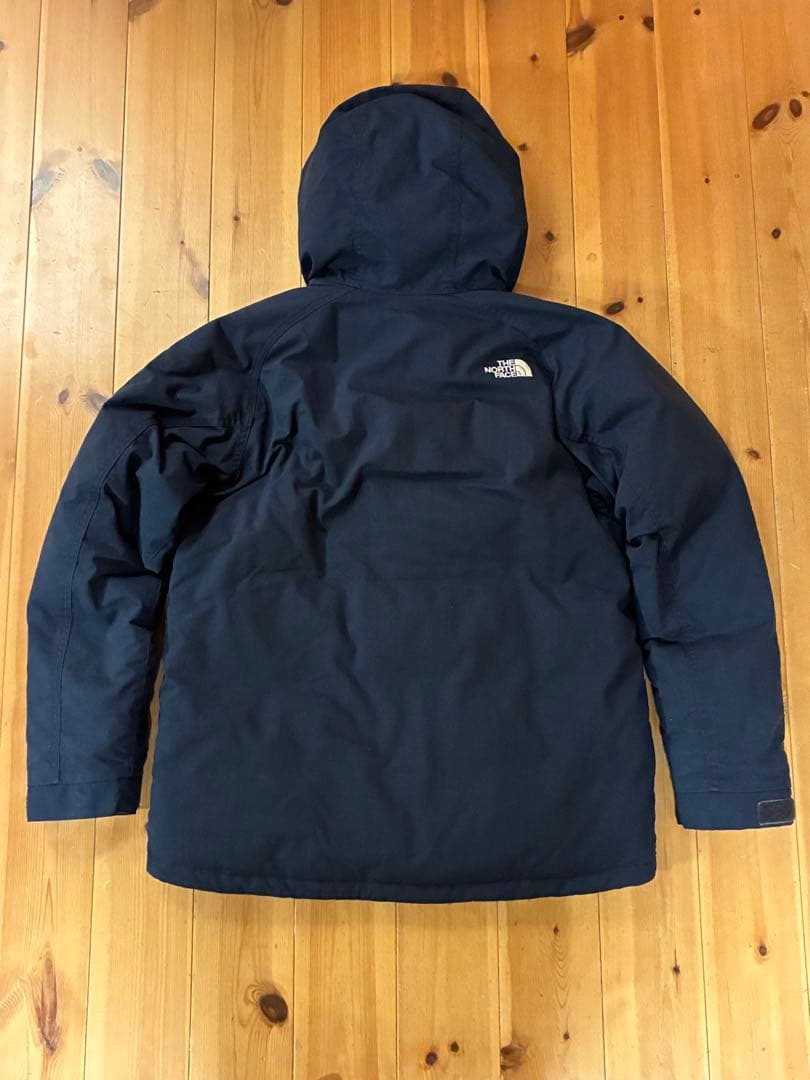 THE NORTH FACE エレバスジャケット Mサイズ ファー付き ネイビー