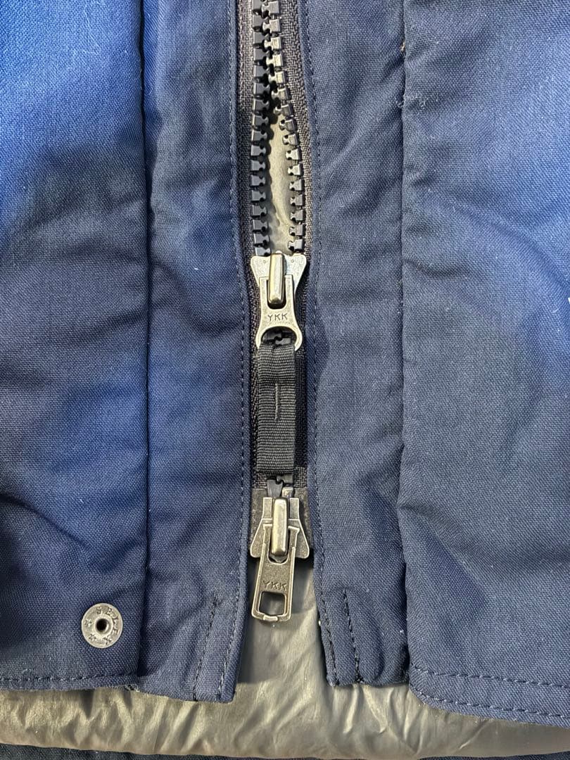 THE NORTH FACE エレバスジャケット Mサイズ ファー付き ネイビー