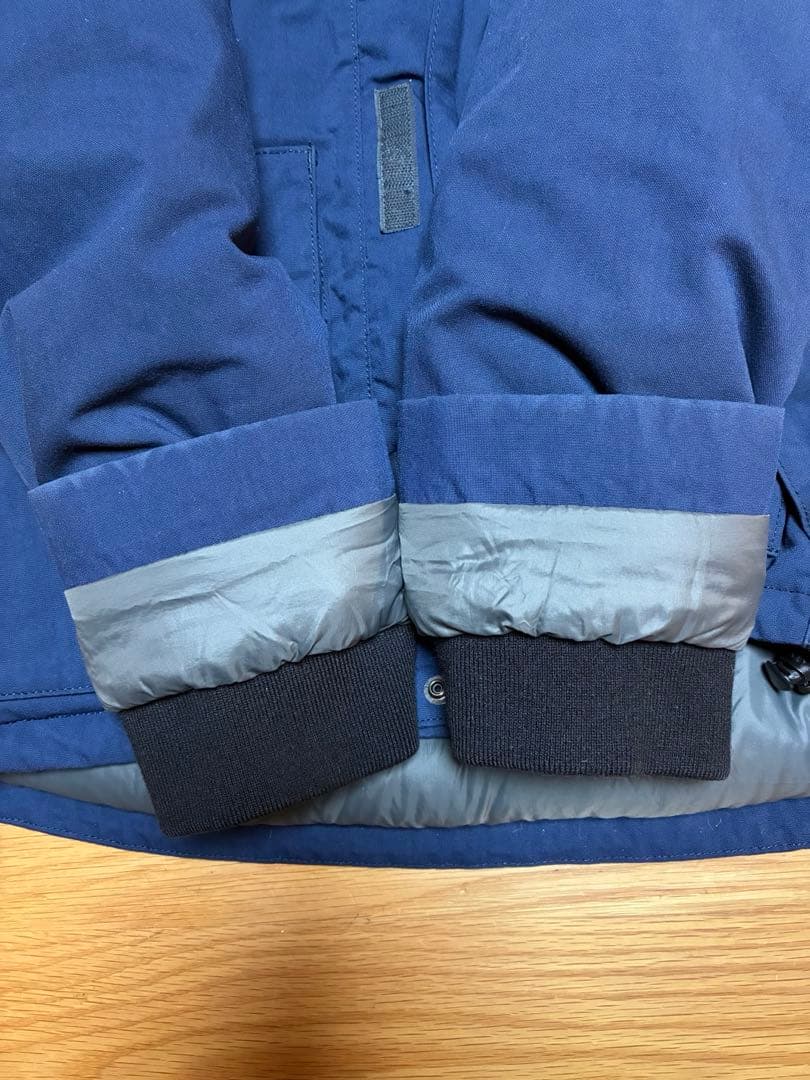 THE NORTH FACE エレバスジャケット Mサイズ ファー付き ネイビー