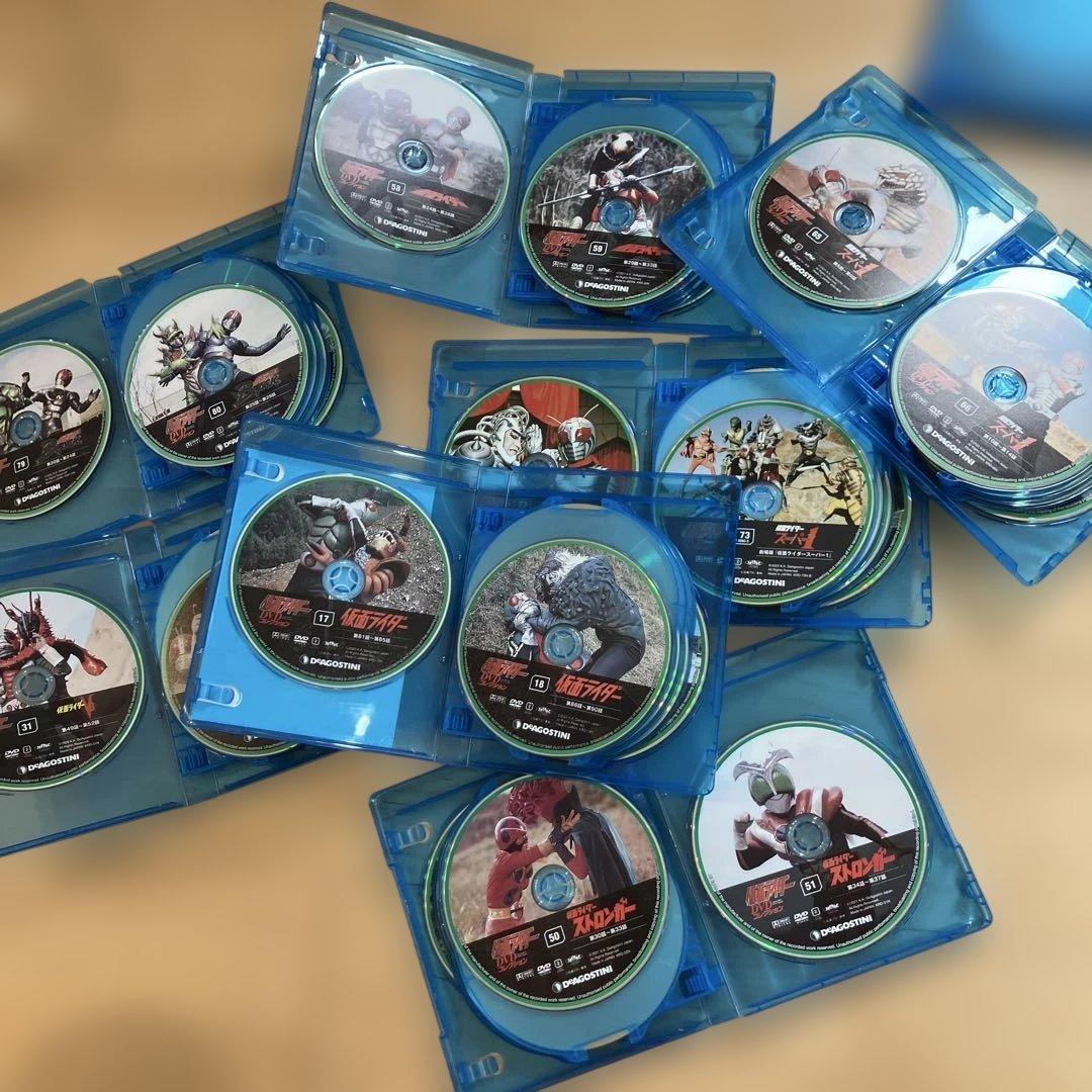 DeAGOSTINI 仮面ライダー DVDコレクション 1～98巻セット