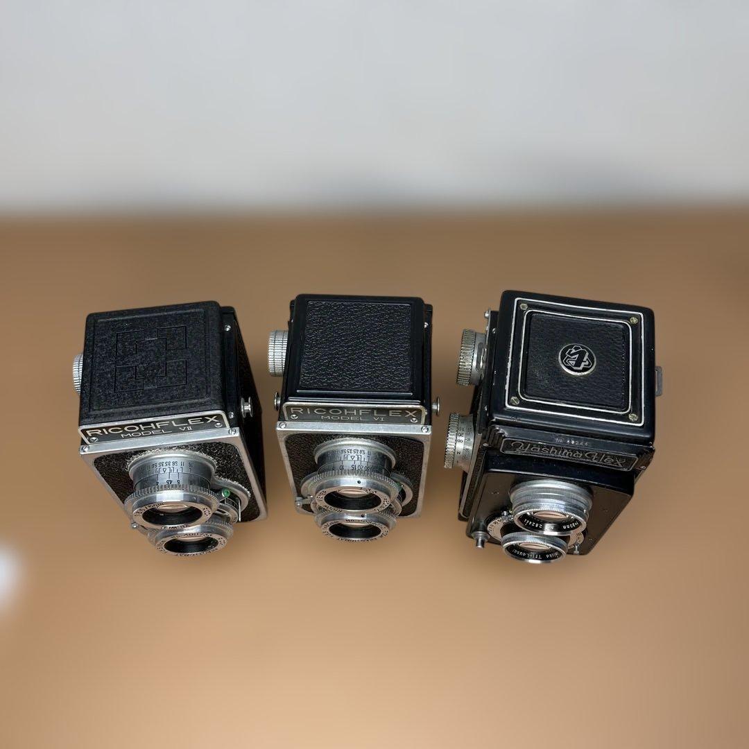 RICOHFLEX MODEL VII 　Ⅵ　二眼レフカメラ他　3台まとめ