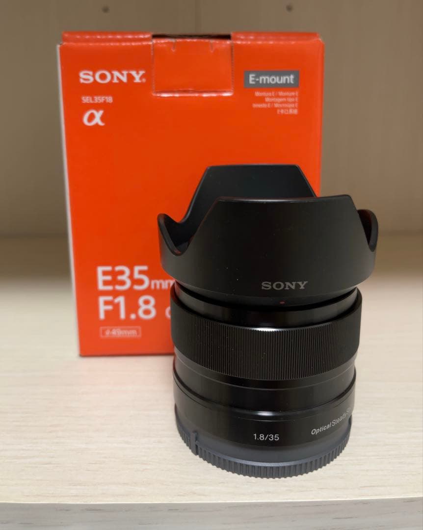 美品 SONY E 35mm F1.8 OSS SEL35F18