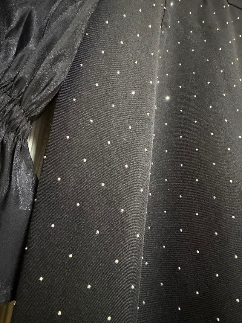 chico シースルータイトロングドレス/オケージョンドレス