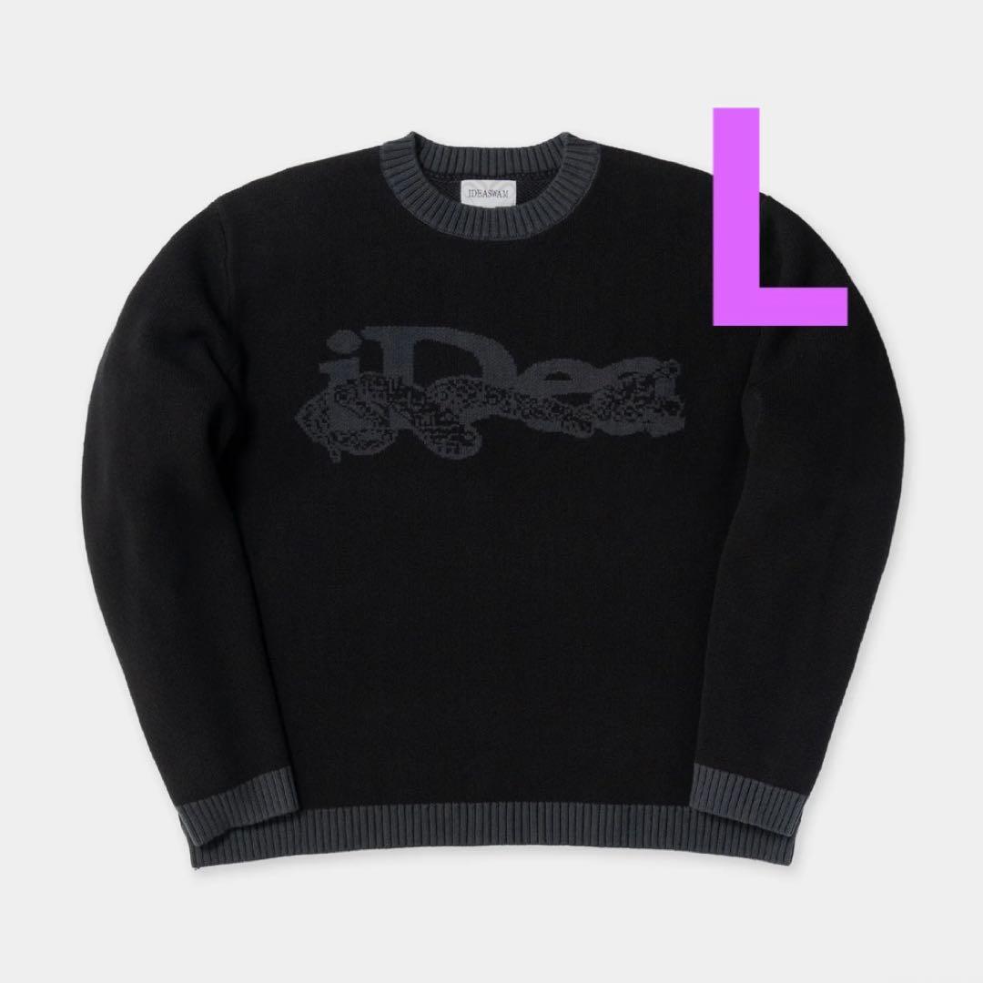 トップス ideaswam OUROBOROS KNIT SWEATER (Black)
