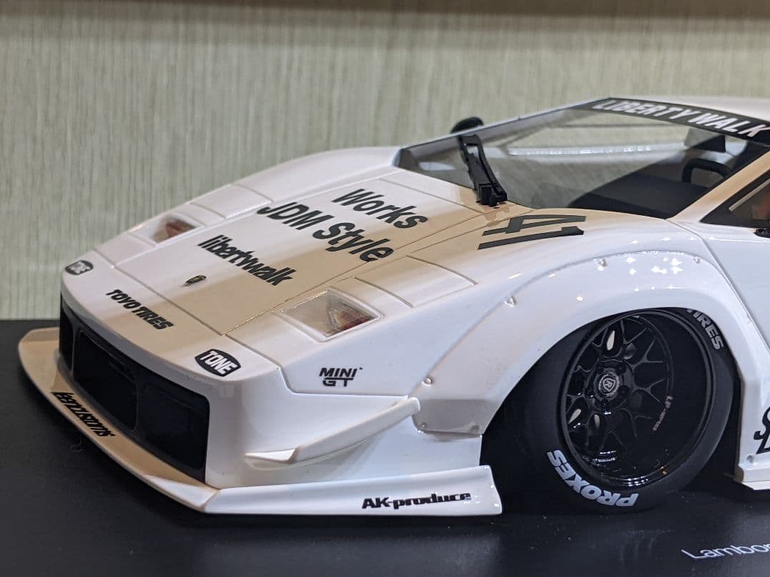 1/18 TOP SPEED カウンタック　東京オートサロン　LBWK