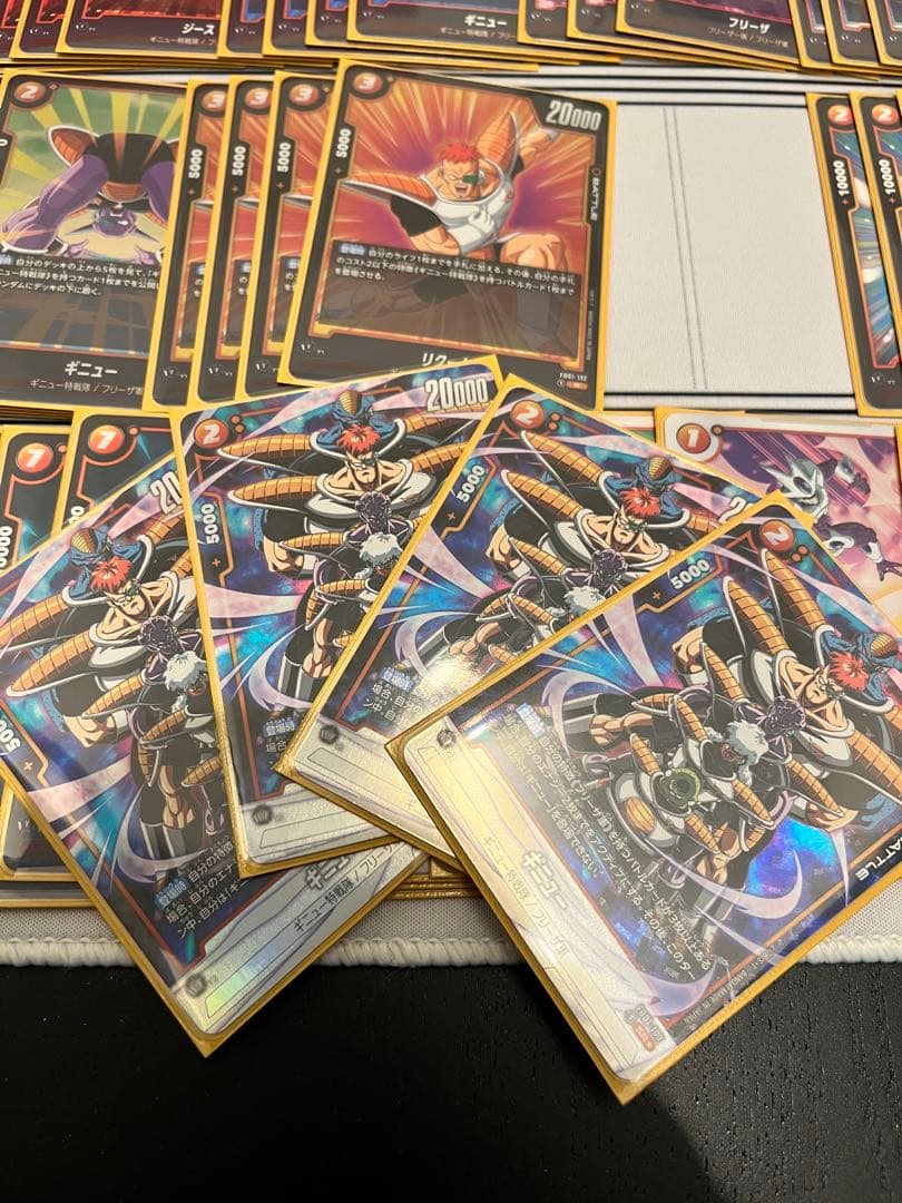 ドラゴンボールフュージョンワールド　ギニュー特戦隊　構築済みデッキ　全部パラレル