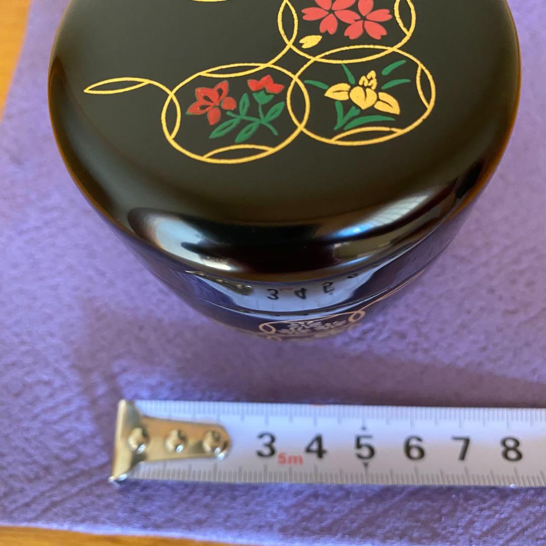 茶道具　棗　箱書き　花押　宗哲