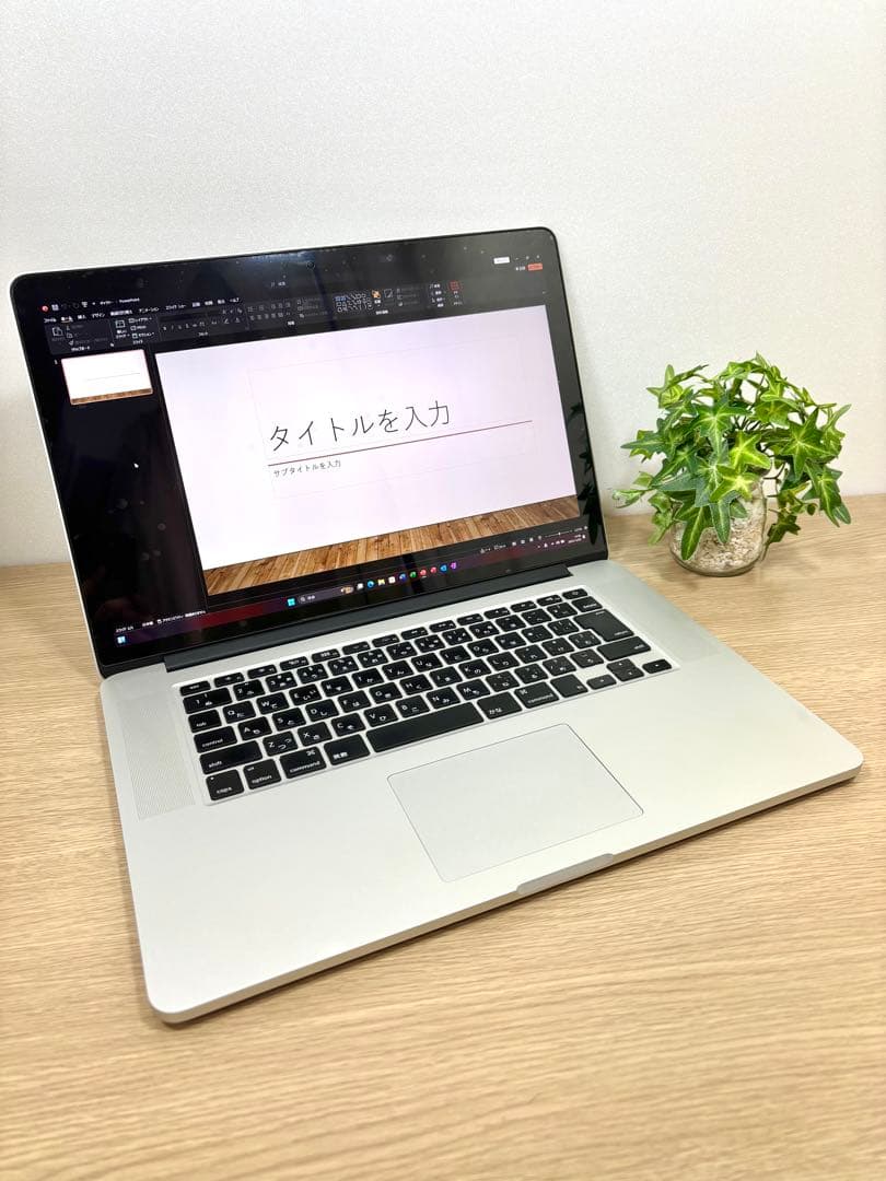 最上位3K！ Office2024 MacBook Pro15Windows11