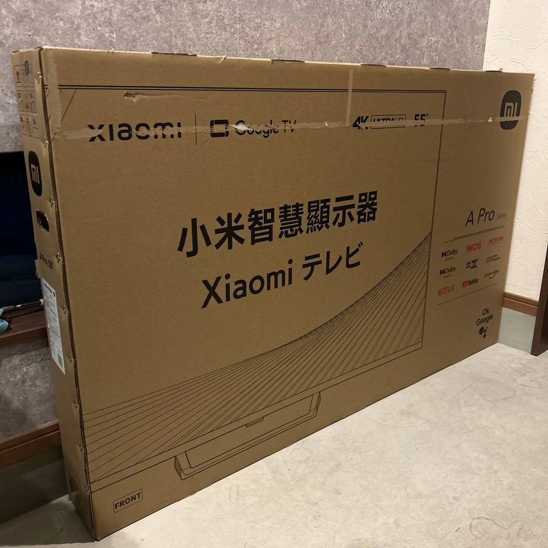 【新品/送料込み】シャオミ xiaom 55型 4KウルトラHDディスプレイ
