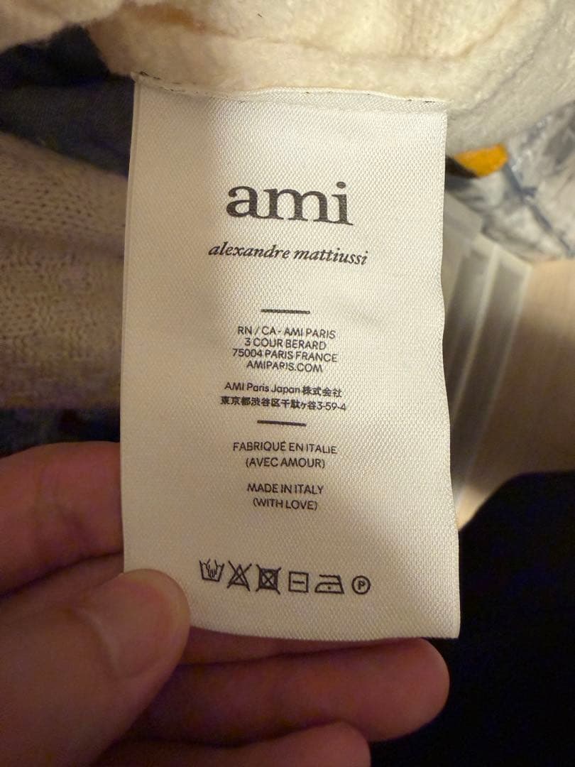 Ami Paris タートルネック　ニット　Mサイズ