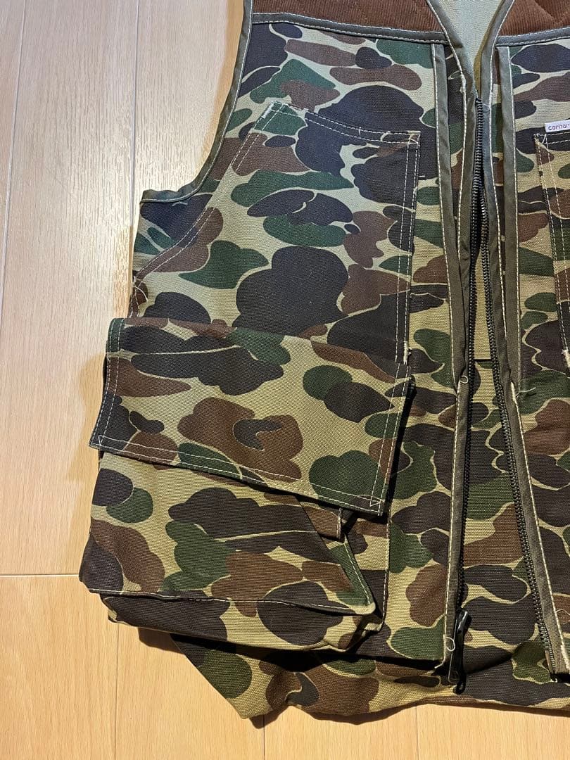 カーハート ダック 迷彩 カモフラ ハンティング ヴィンテージ アメリカ製