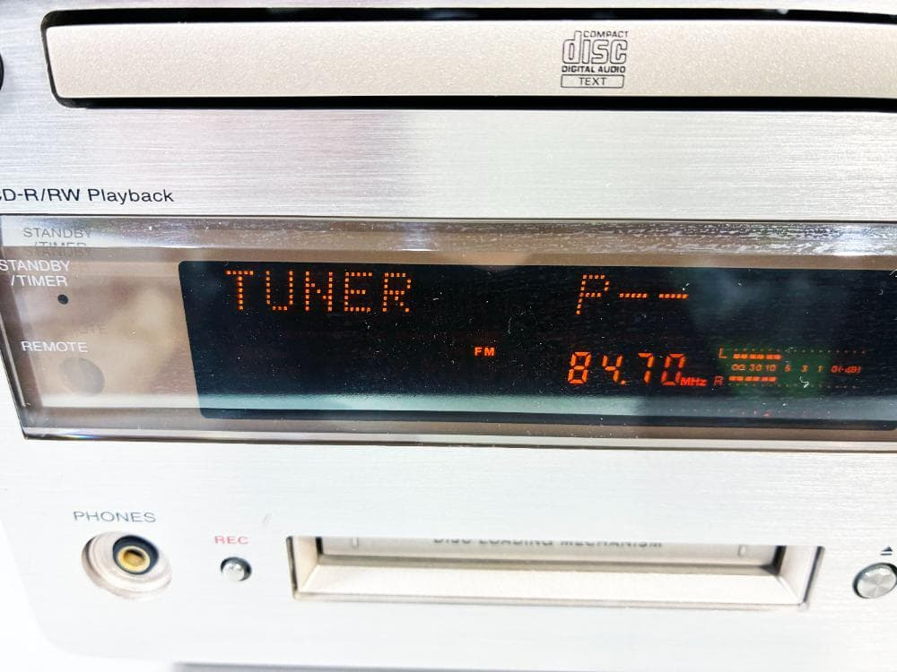 ★KENWOOD CD/MDレシーバー【R-K700】FL9S