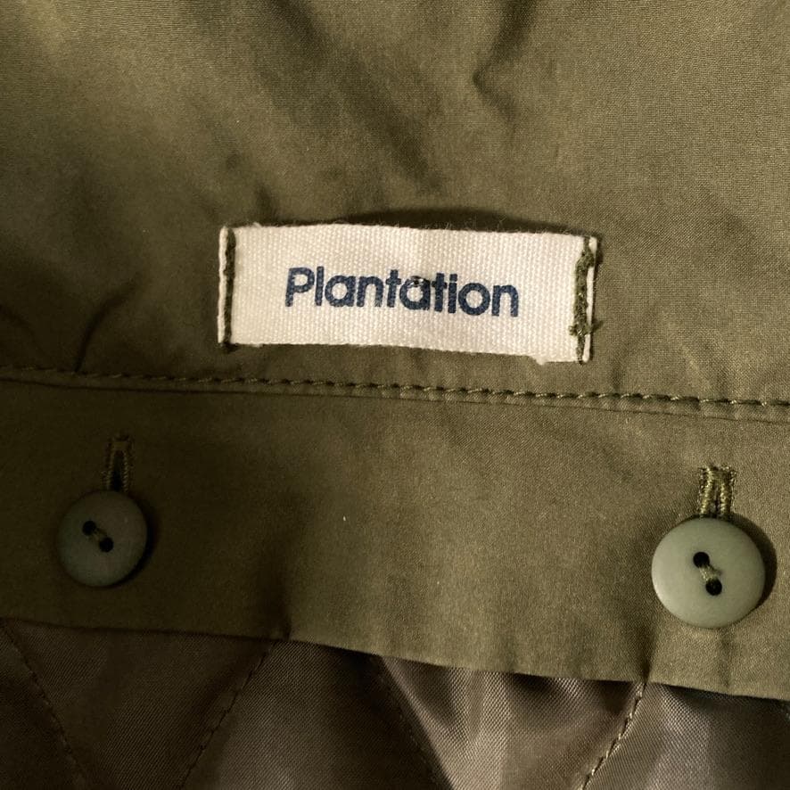 【ビッグサイズ】プランテーション　2WAY キルティングライナー付きモッズコート