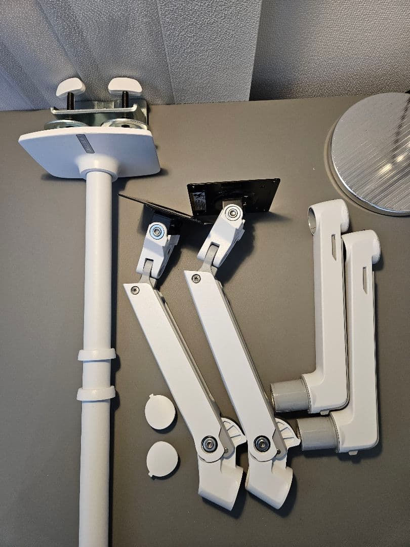 エルゴトロン LX デュアル モニターアーム ホワイト