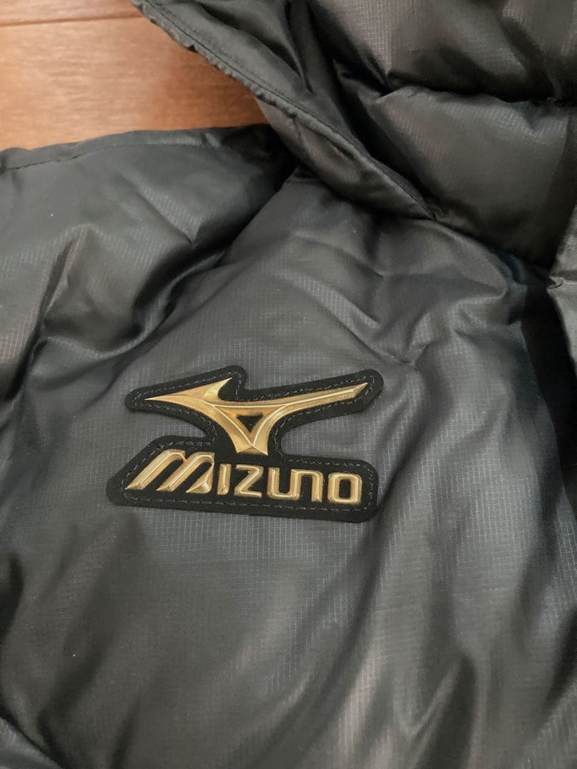 Mizuno Pro メジャークォリティ美品！ ダウンロングコート 黒　M