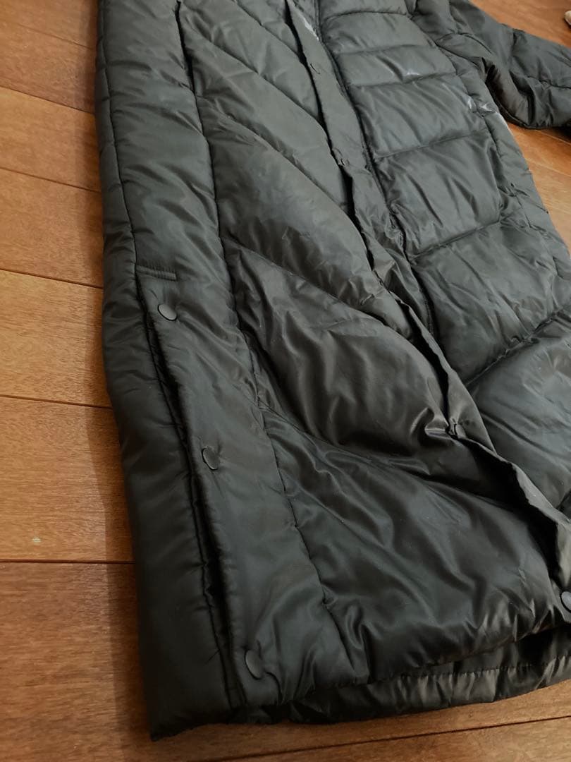 Mizuno Pro メジャークォリティ美品！ ダウンロングコート 黒　M