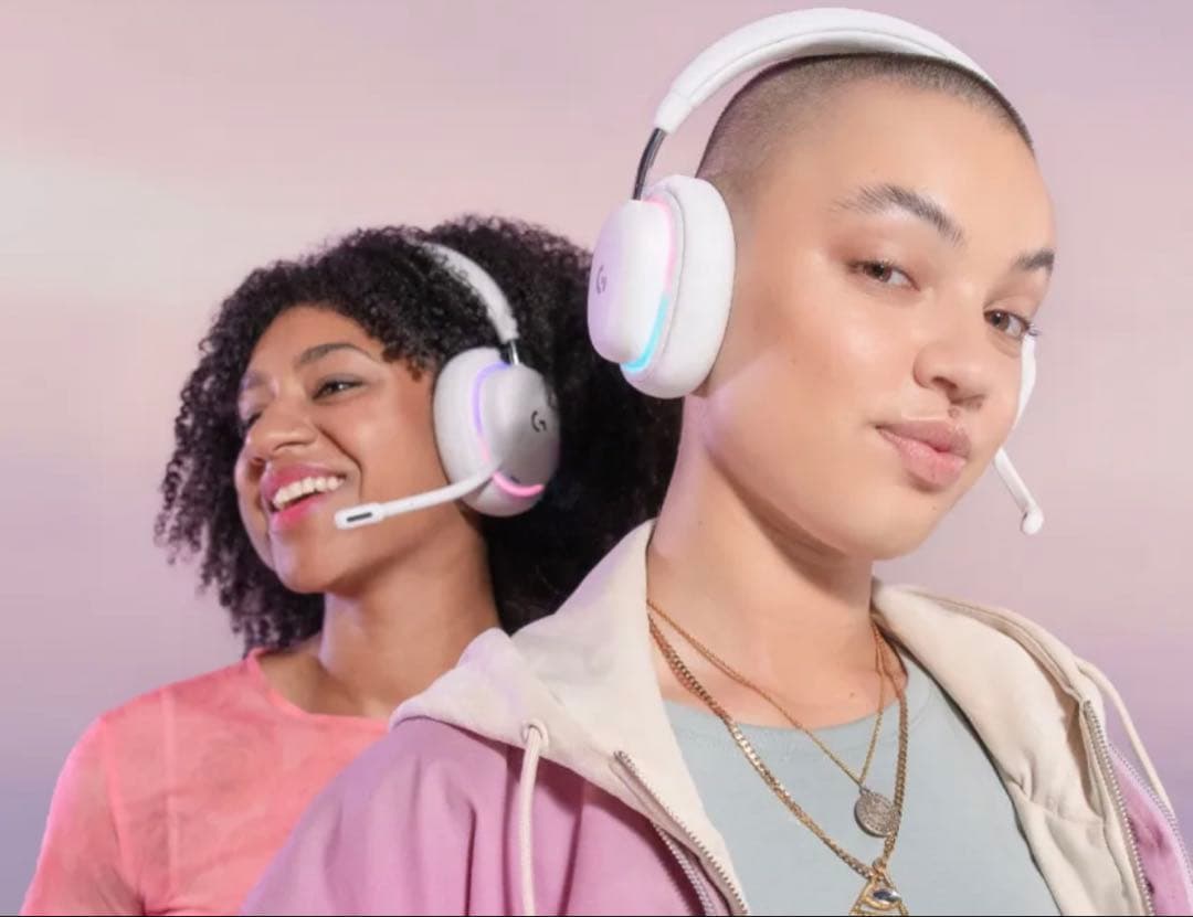 【美品】Logicool G735 ゲーミングヘッドセット ホワイト