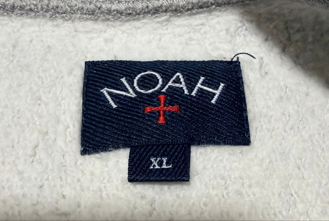 NOAH ノア 刺繍ロゴ スウェット トレーナー XLサイズ グレー