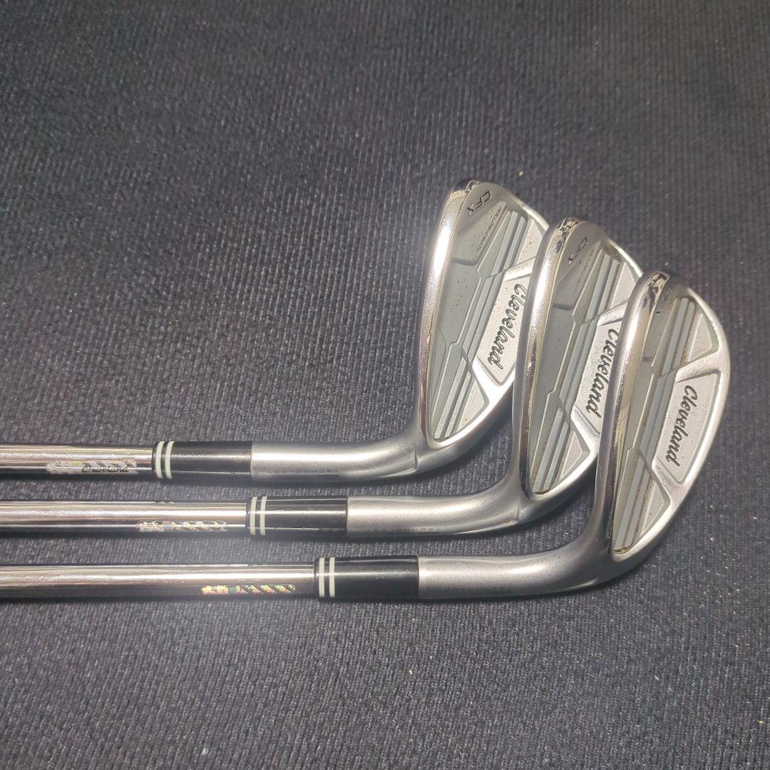 Cleveland CFXウェッジ 3本セット 48°,52°,56°