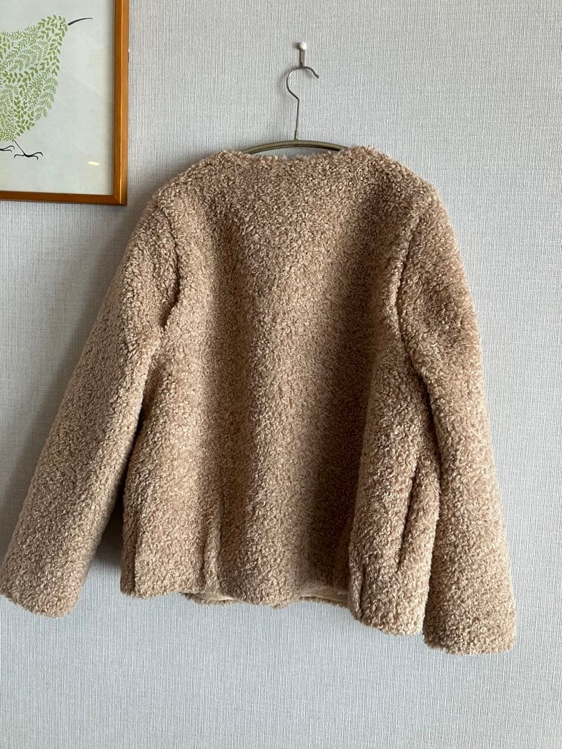 アルアバイル⭐︎美品フェイクプードルファーデタッチャブルブルゾン