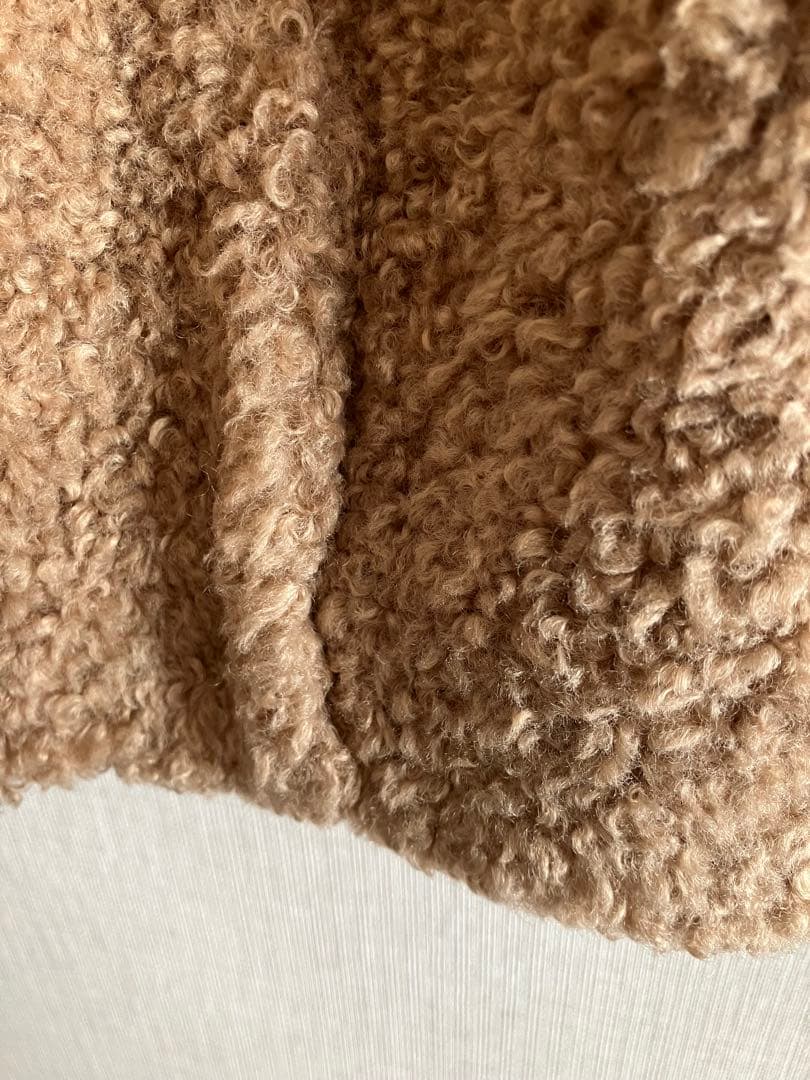 アルアバイル⭐︎美品フェイクプードルファーデタッチャブルブルゾン