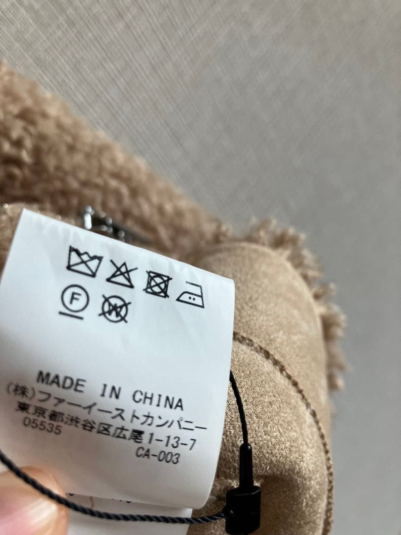 アルアバイル⭐︎美品フェイクプードルファーデタッチャブルブルゾン