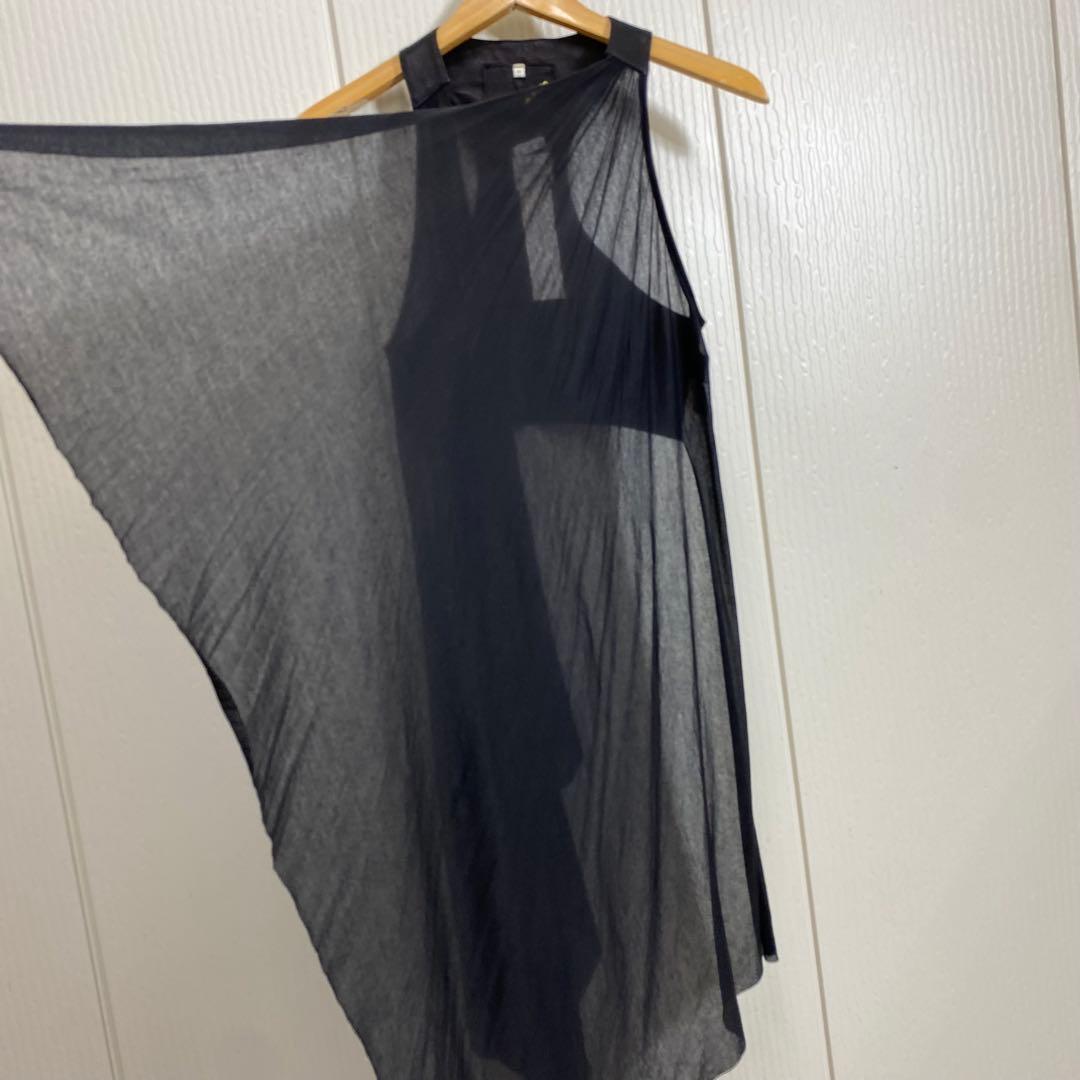 未使用 Faliero Sarti × rin 羊革 シープレザー ロングジレ