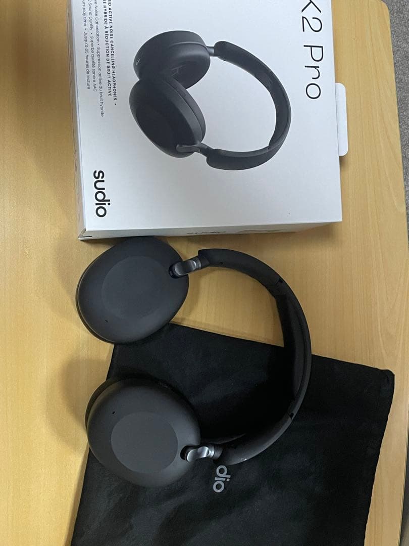 sudio K2 Pro ブラック ワイヤレスヘッドホン