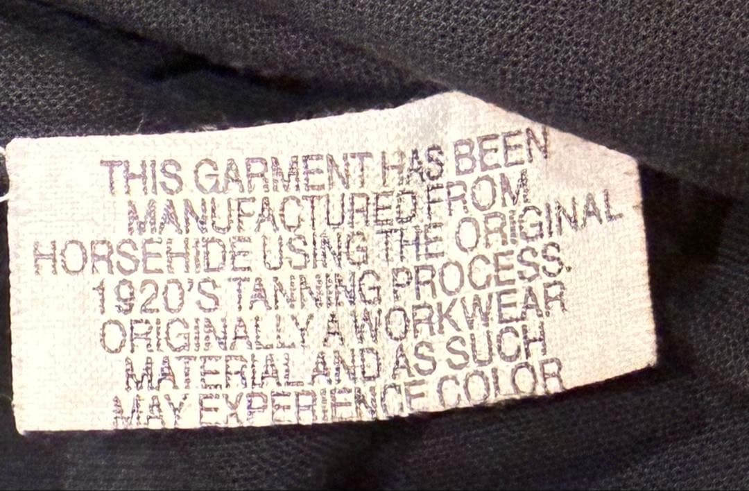 希少　AERO LEATHER エアロレザー　馬革　レザーパンツ　31インチ　M