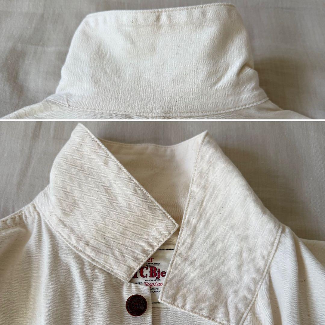 TCB jeans Tabby's Coat HBTタビーズコート 生成り 40