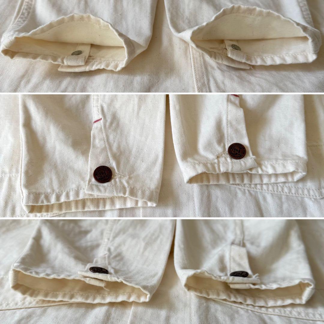 TCB jeans Tabby's Coat HBTタビーズコート 生成り 40