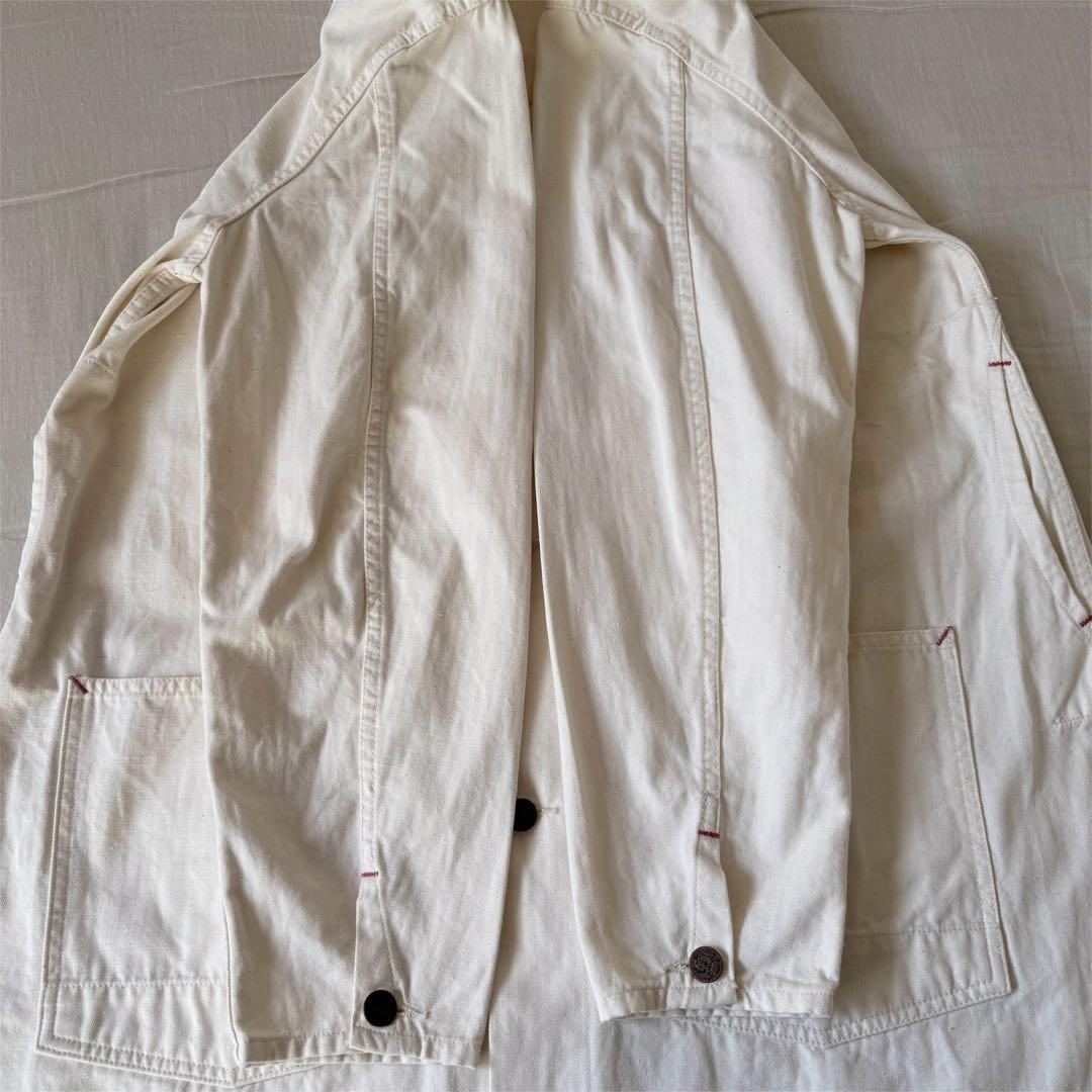 TCB jeans Tabby's Coat HBTタビーズコート 生成り 40