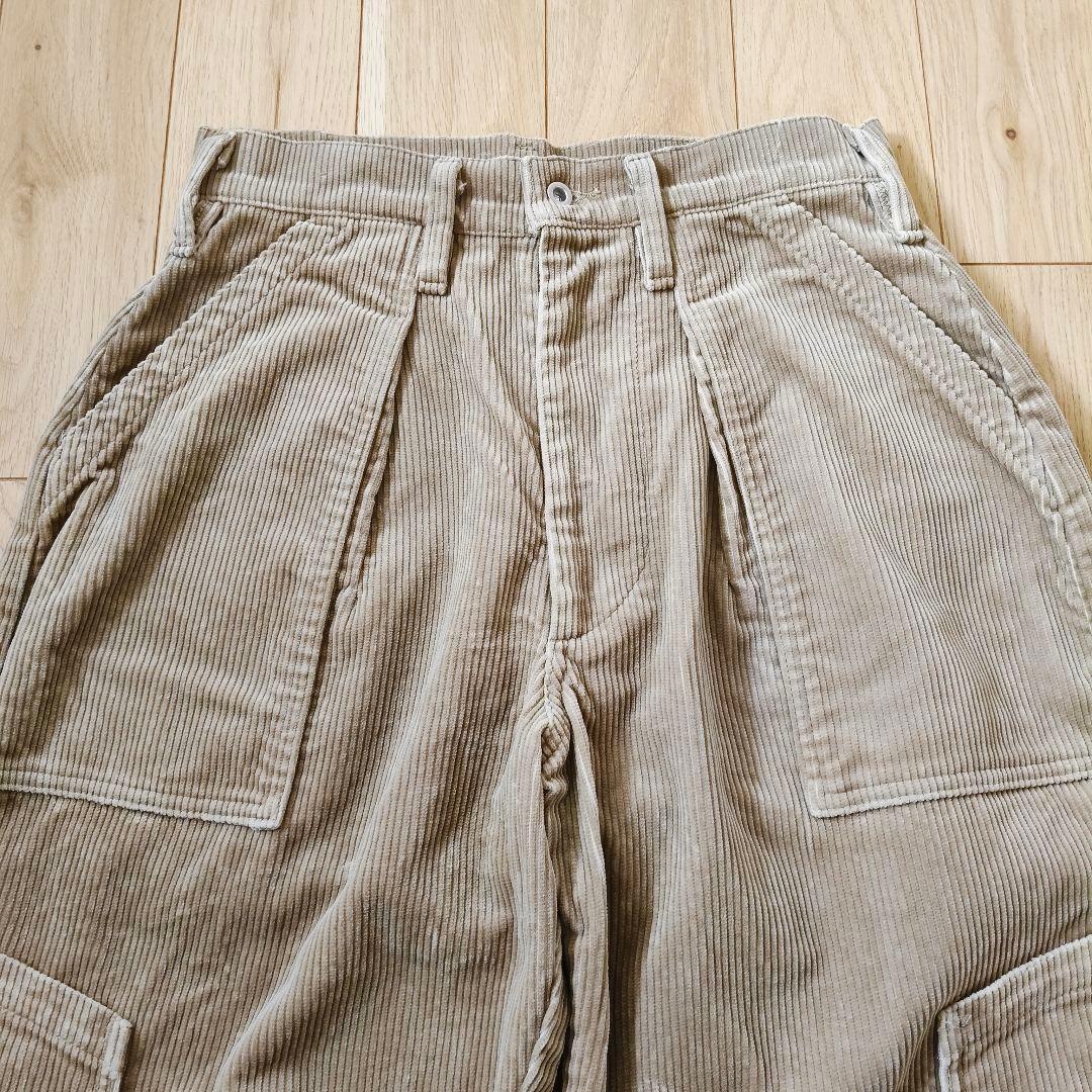 TUKI combat pants corduroy サイズ0 カーキ