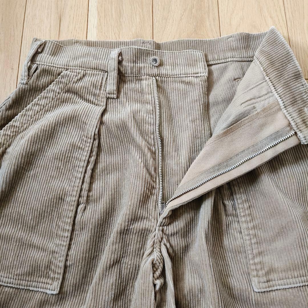 TUKI combat pants corduroy サイズ0 カーキ