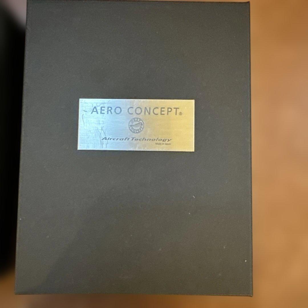 エアロコンセプト　カードケース・名刺入れ　新品・未使用品　箱付き　カラーNAVY