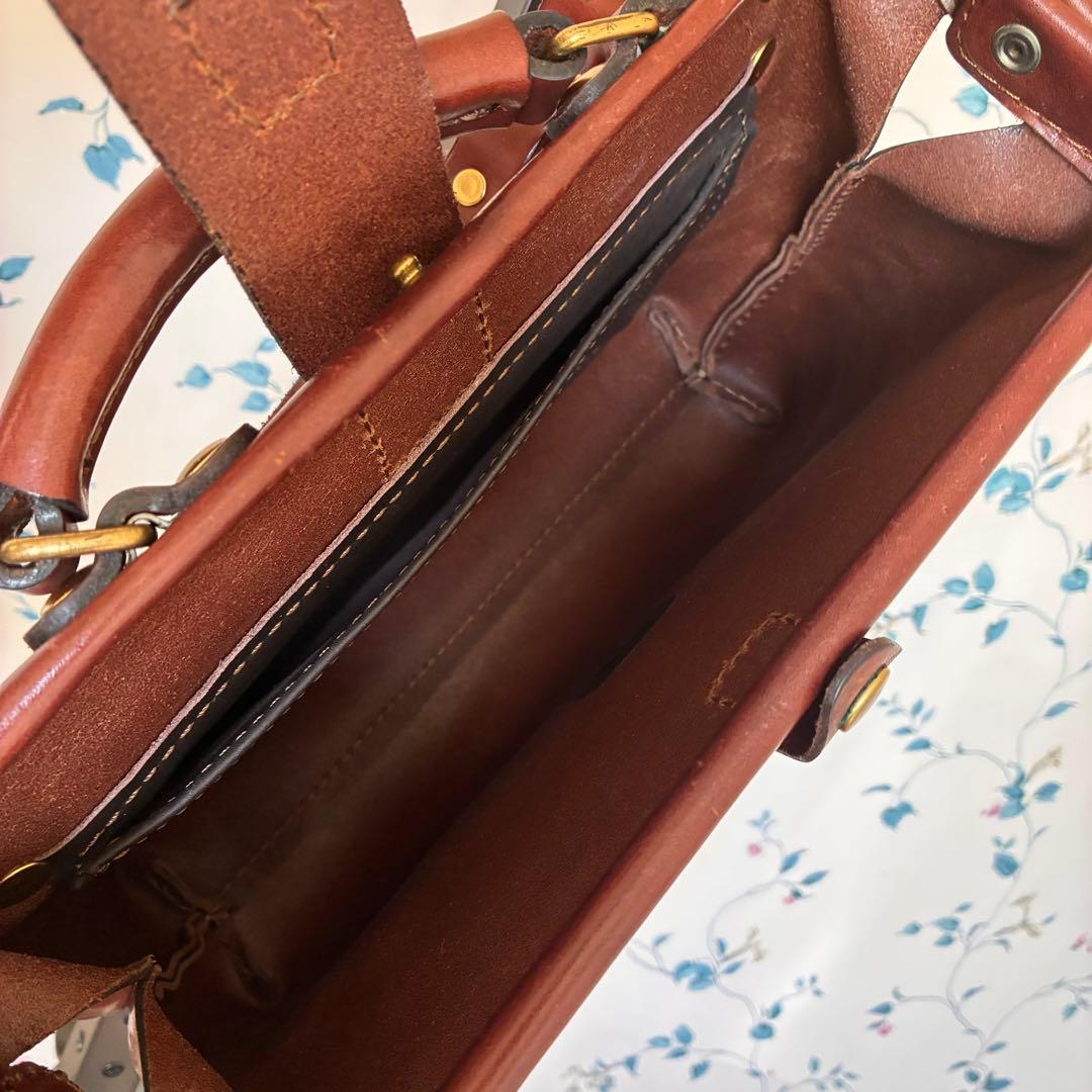 HERZ ミニ ソフトダレス　CW-68 2WAYバッグ チョコ