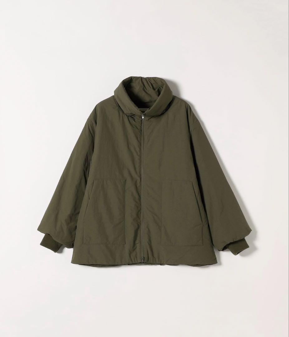 SHIPS any: 中綿 ダブル ジップ スタンド ブルゾン【新品・未使用】