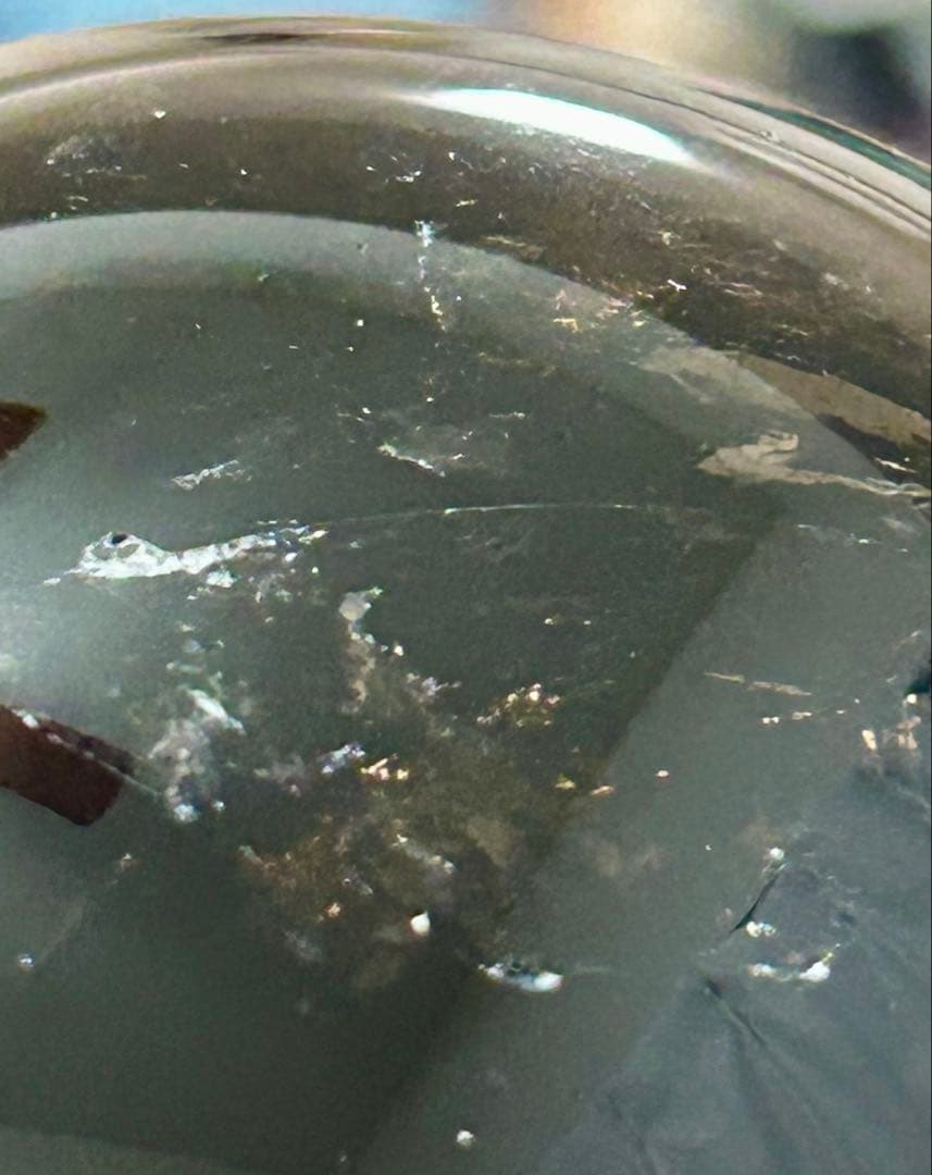 ⭐️ビックサイズ❣️2点セット✨ モリオン＆スモーキークオーツ　スフィア　台座つき⭐️