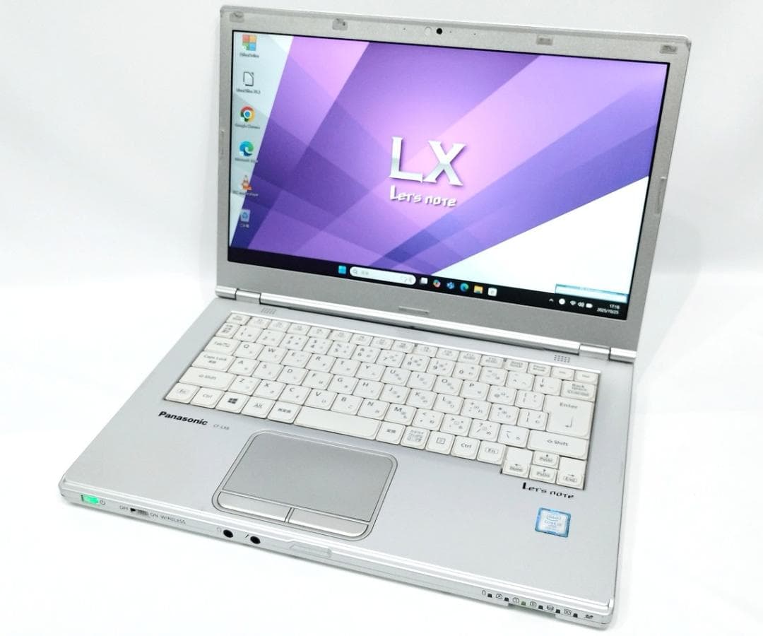 Windowsノート本体 Panasonic CF-LX6RDPVS I5 7300U 8GB Win11