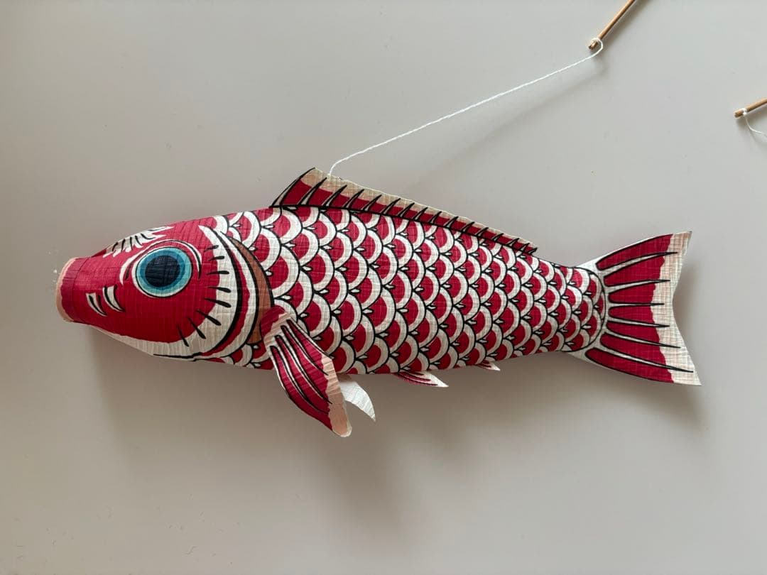 いせ辰　鯉のぼり　モビール　和紙