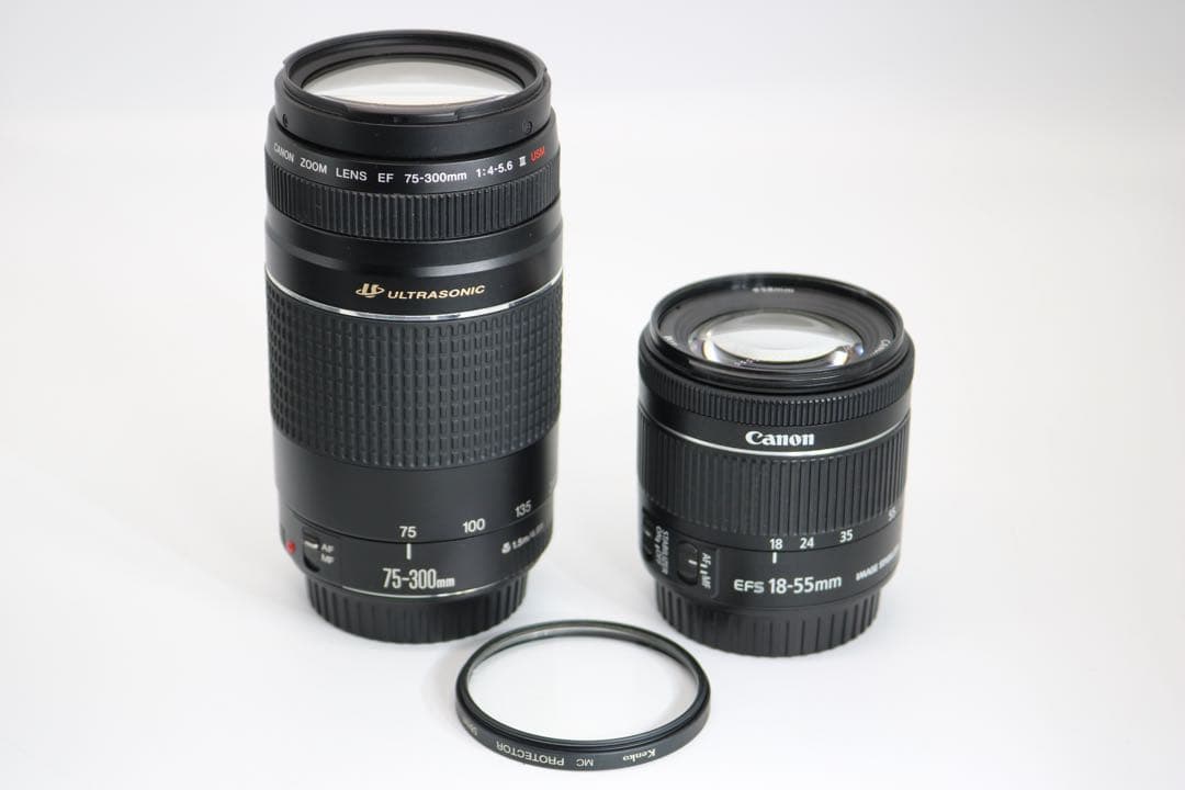 ボディ新品級 【Canon EOS Kiss X9 ダブルレンズセット】 保証◎